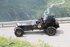 Rallye Peking - Paris 2016, Durchfahrt Rhonegletscher